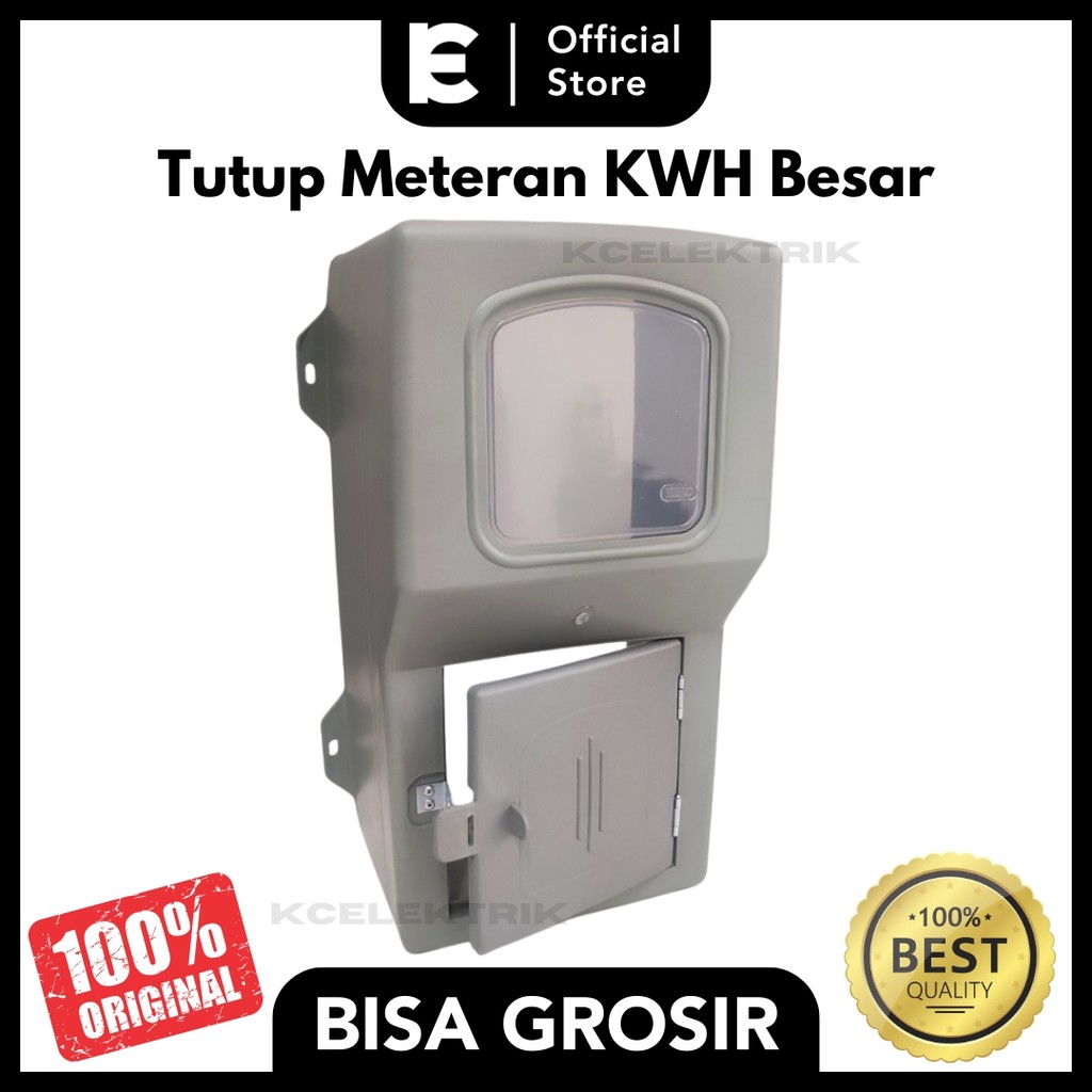 Box Meteran KWH Besar PLN Pascabayar Tahan Lama Aman Digunakan untuk Instalasi Listrik Outdoor