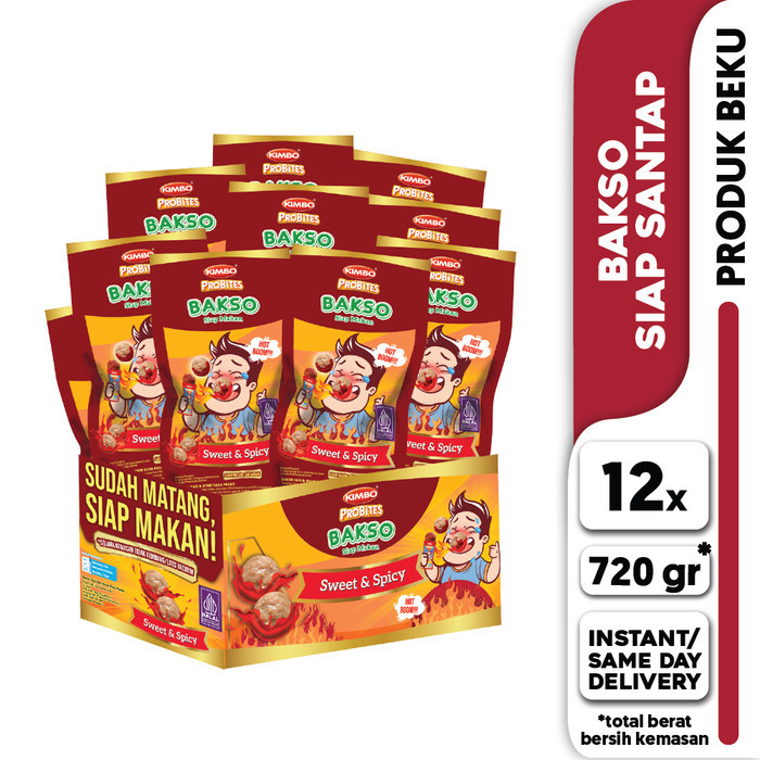 

KIMBO Probites Bakso Sweet & Spicy Inner Box