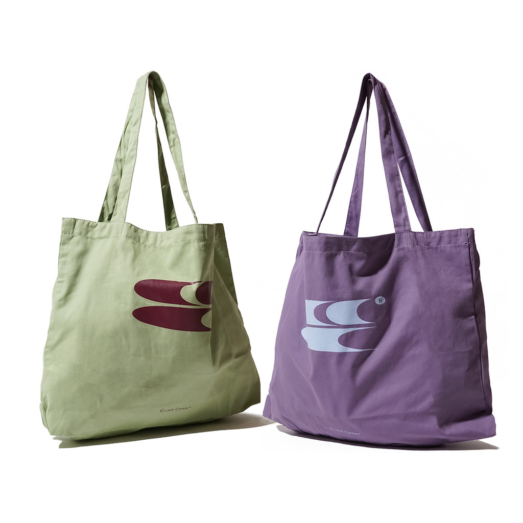 Crying Center Logo Canvas Tote Bag