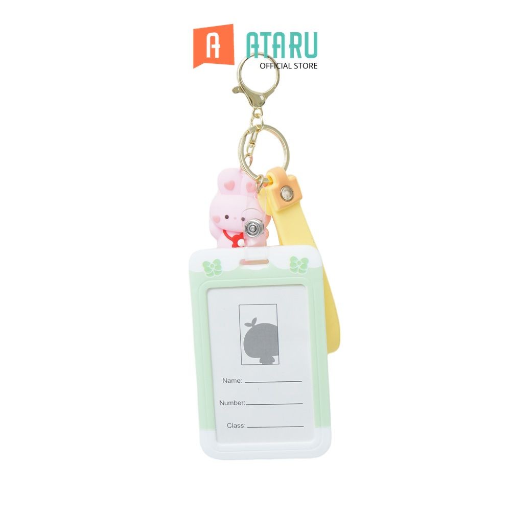 

Ataru Holder Id Card Bunny Flower Random Tempat Kartu Lanyard Name Tag Holder Id Card Holder Lucu