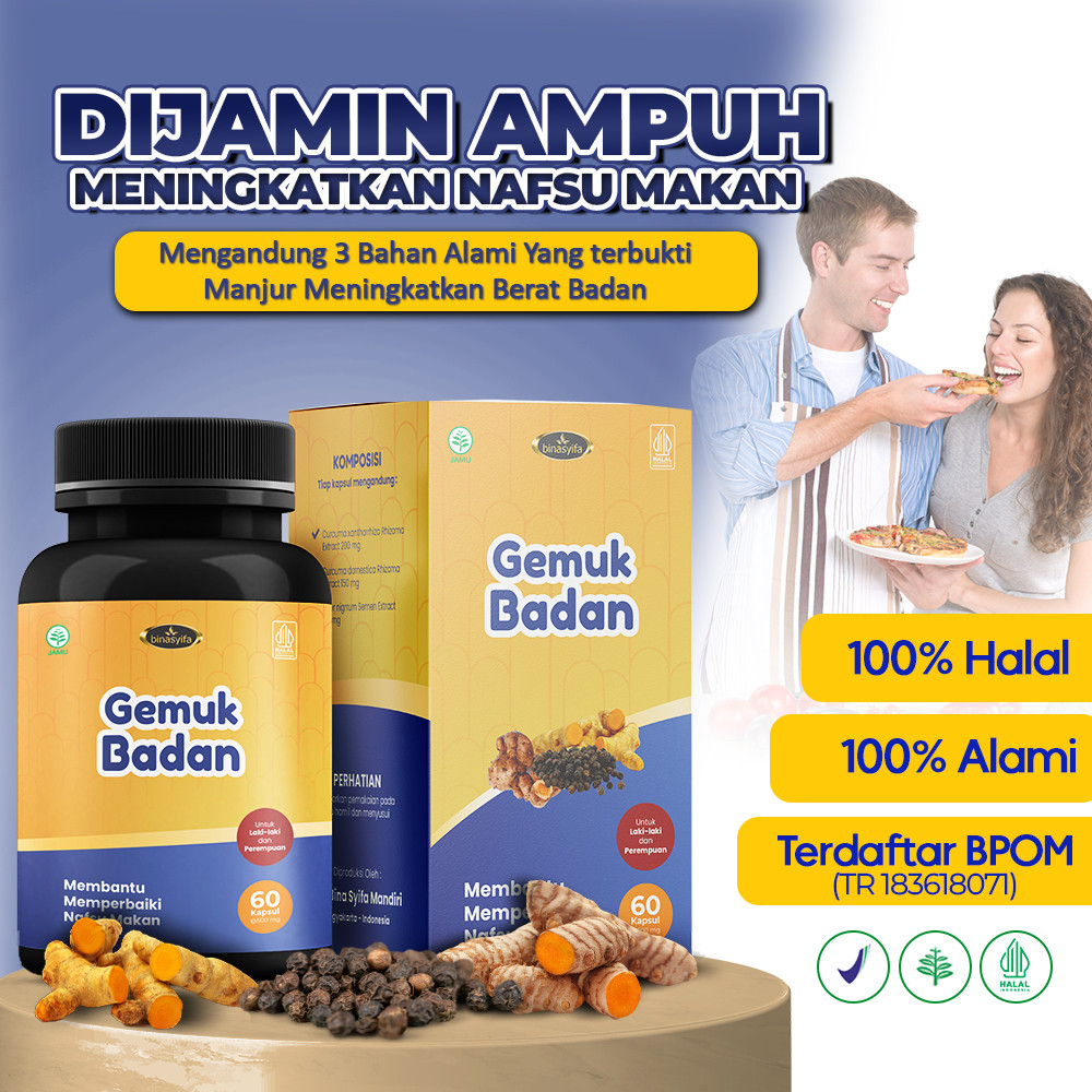 Binasyifa Madu Penggemuk Gemuk Penambah Berat Badan Nafsu Makan Dewasa Anak Ampuh Aman Original BPOM