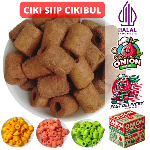 

UWD CIKI SIIP COKLAT 500gr Cikibul COKLAT Siip Jagung Bakar Siip Keju Siip Pandan Siip Strawberry