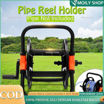Gulungan Selang air 50m Portable - Taman Tanaman Berkebun - Garden air Hose Reel selang air Portable