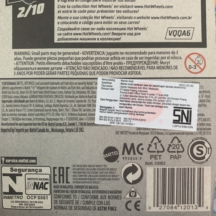 act Hotwheels 90 Acura NSX Putih Lot Q 2024