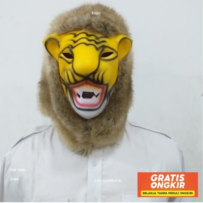 Topeng Anak Dewasa Model Singa/Harimau ***