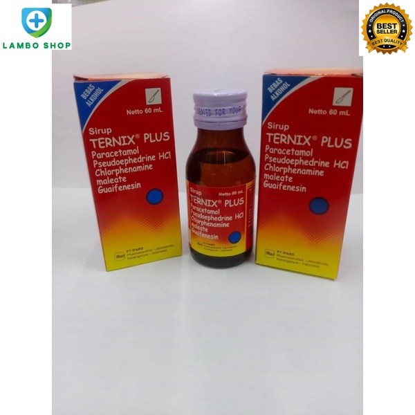 Ternix Plus 60ml Syrup (Merah)