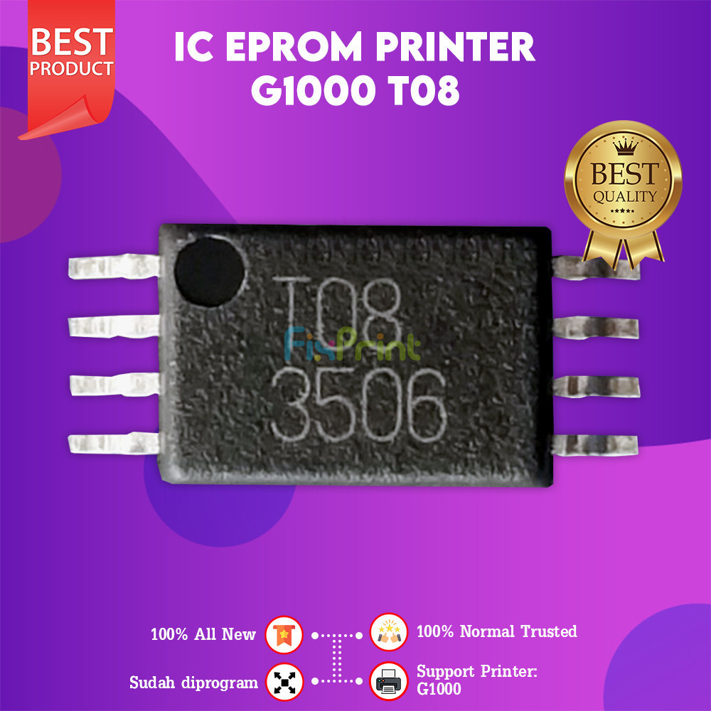 FixPrint IC Eprom Canon G1000 T16, IC Eeprom Reset Canon G1000 New Model