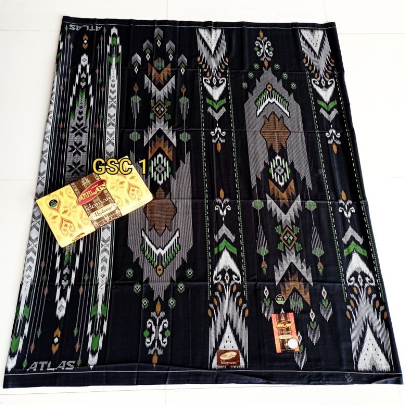 NEW SARUNG ATLAS MOTIF BHS IDAMAN KEMBANG 555 / ATLAS IDAMAN HARMONI /SARUNG ATLAS MURAH KUWALITAS