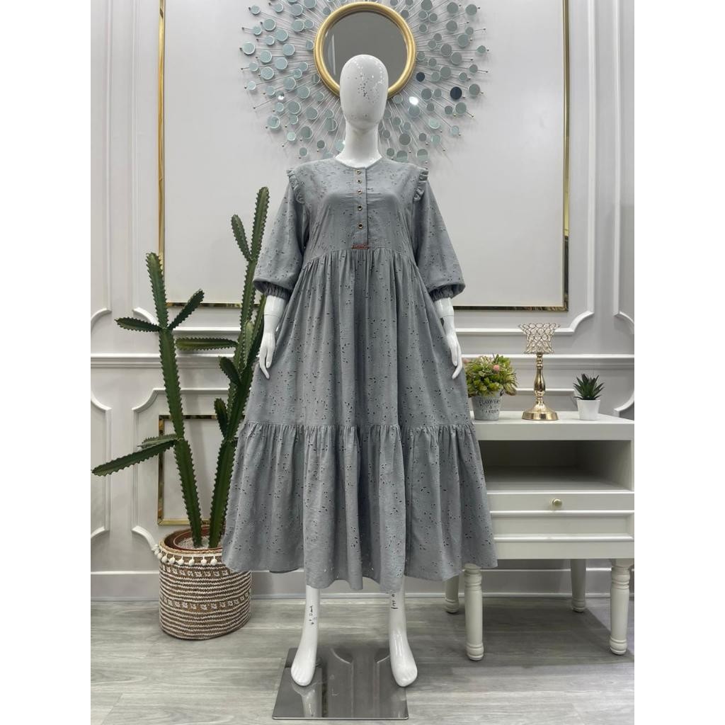 GAMIS SALVINA / GAMIS SALVINA WANITA / GAMIS PREMIUM / GAMIS WANITA SATU UKURAN ALLSIZE