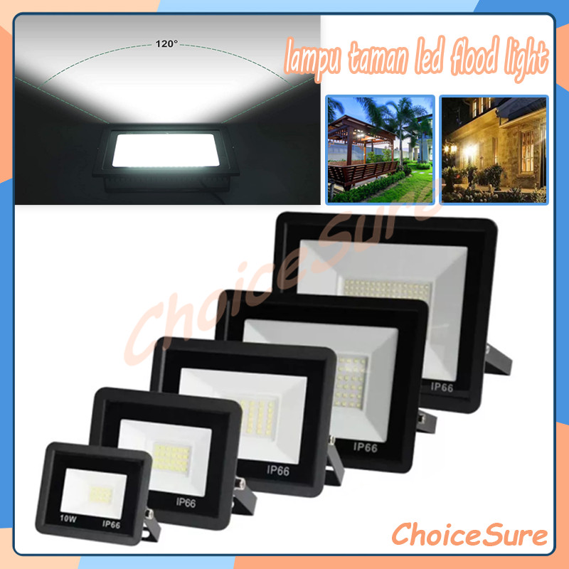 floodlight/lampu sorot led anti air/lampu taman led flood light