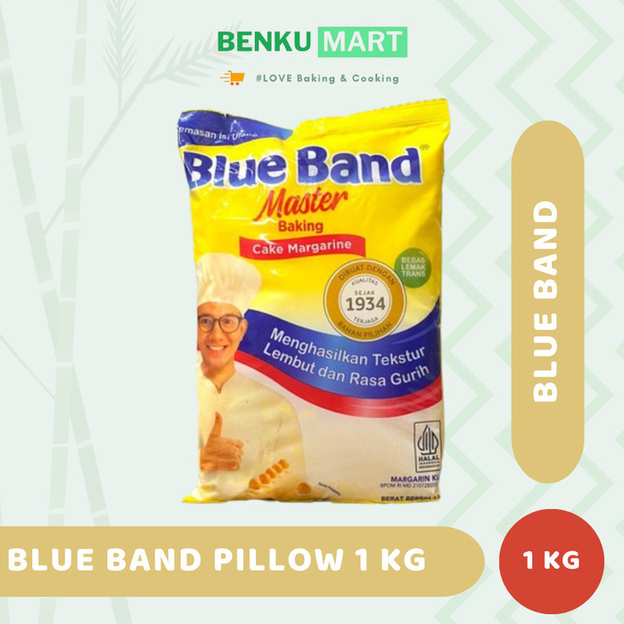 

[Terbaru] Blue band Master 1 kg Pouch | Blueband Mentega Baking
