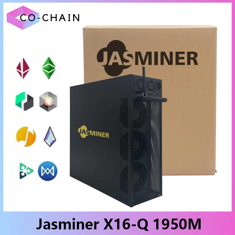 CHEAP OFFER NEW Jasminer X16-q 1950M 620W 8G Memory Wifi etc ZIL OCTA ETHF Miner with PSU