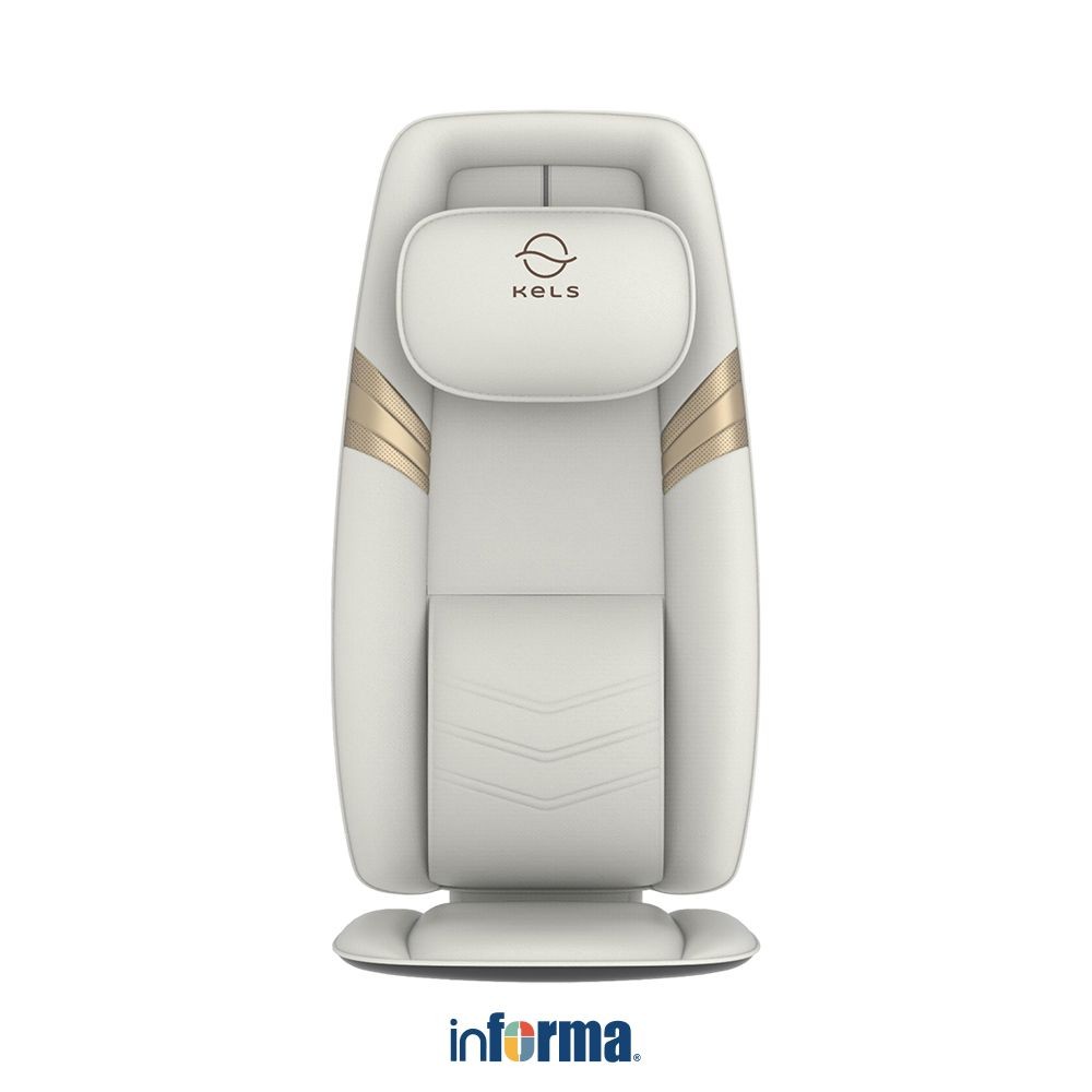 Informa Kels Megan Bantalan Kursi Pijat - Krem Beige Massage Seat Cushion Sofa Pijat Relaksasi Elekt
