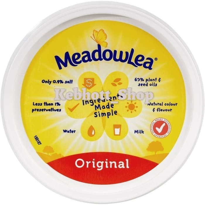

Meadow Lea meadowlea Margarine unsalted butter Mentega Original 250 gr