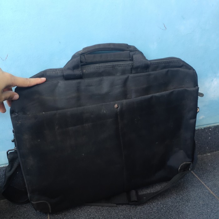 Tas Laptop Selempang Toshiba Original Preloved Bekas