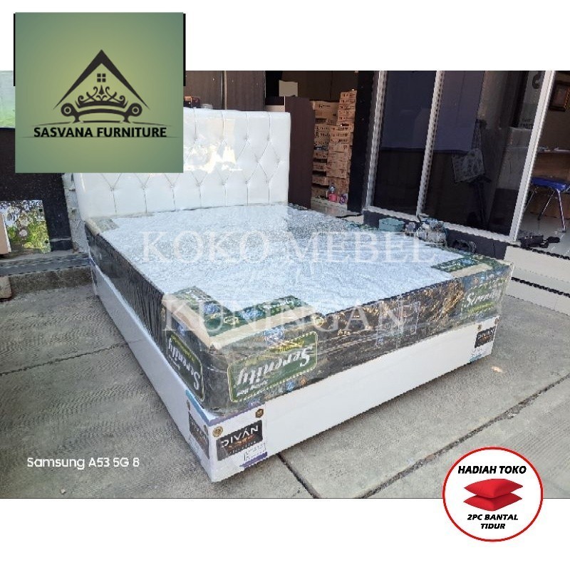 (FREE BANTAL TIDUR) Springbed Elit Serenity Springbed Serenity Superstar No.2 Kasur Murah cirebon te
