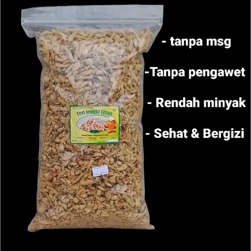 

Teri crispy Teri jengki crispy 1kg enak gurih