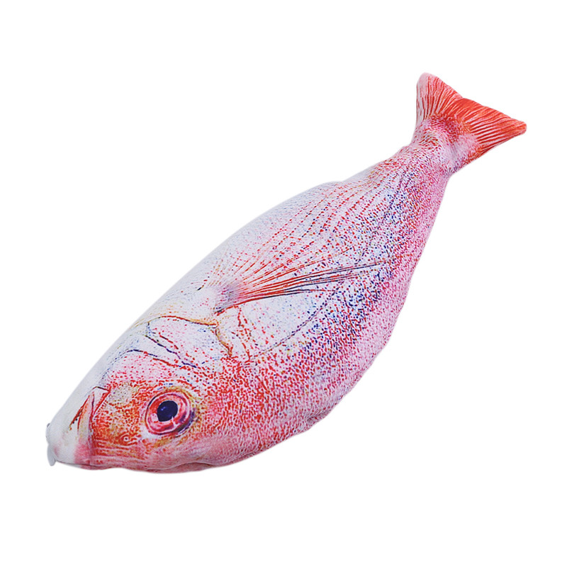 

1Pc Funny Fish Storage Pencils Case Cute Simulation Cloth Plush Fish Pen Box Large Capacity School Supplies Stationery