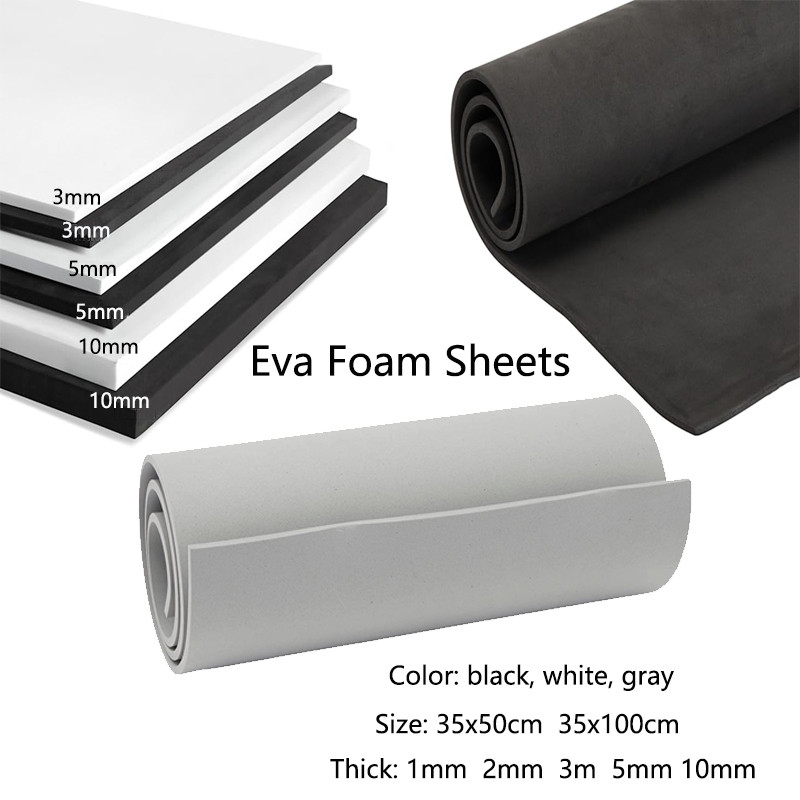 

Black,White Eva foam sheets , Craft eva sheets, Easy to cut , Punch sheet , Handmade patelay material