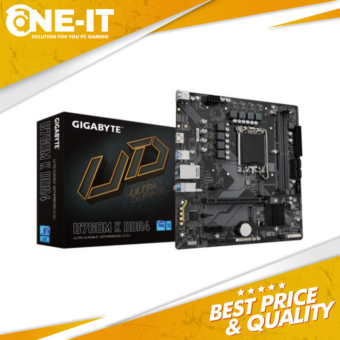 Motherboard Gigabyte B760M K DDR4 Intel B760