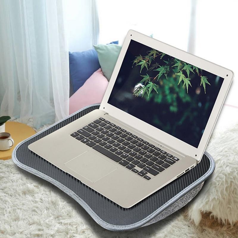 

Lap Desk For Laptop With Cushion Lapdesk For Laptop With Soft Pillow Cushion Writing Padded Tray With Handle For Work And Game