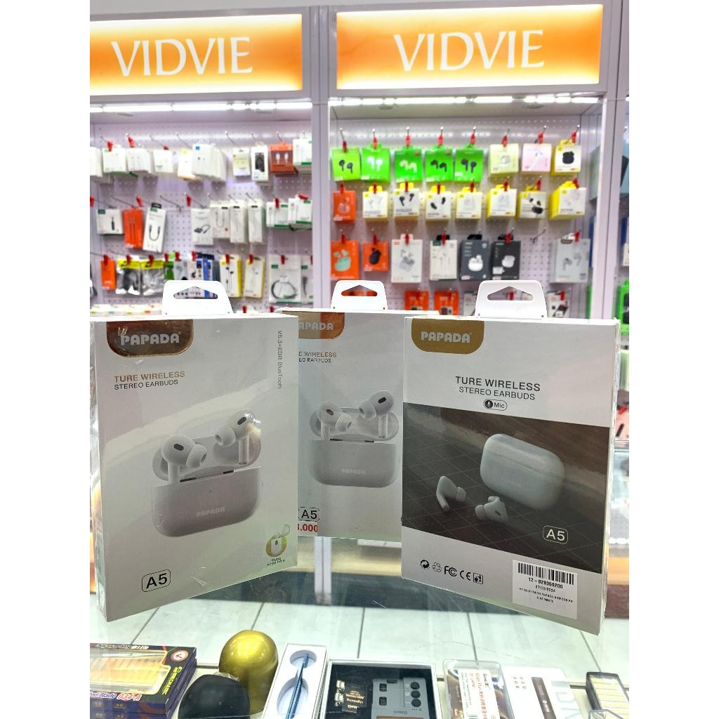 HF BLUETOOTH PAPADA AIRPODS PRO A5 WHITE