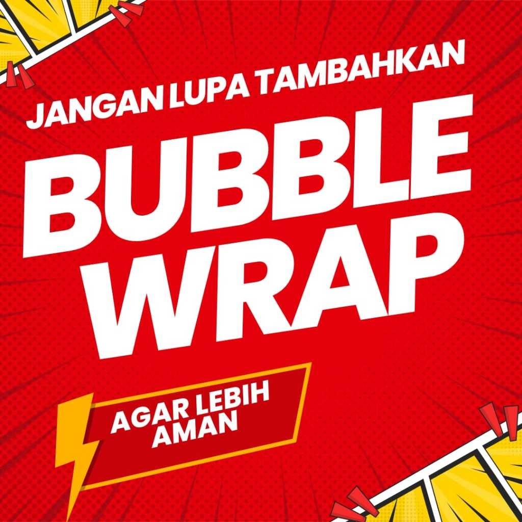 

BUBBLE WRAP UNTUK PENGAMAN TAMBAHAN PADA PAKET ANDA BY FASKHO