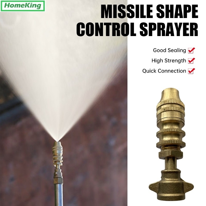 Nosel yang Dapat Disesuaikan Bentuk Rudal / Alat Penyemprot Listrik Pertanian Alat Penyemprot Bensin