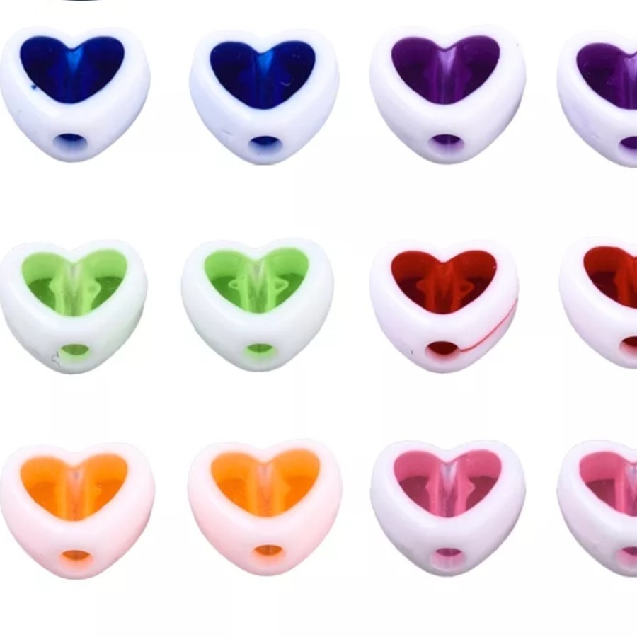 

ISI 50PCS MANIK MOTE AKRILIK LOVE TENGAH BENING BAHAN KERAJINAN TANGAN DIY CANTIK BERKUALITAS MANIK MANIK GELANG