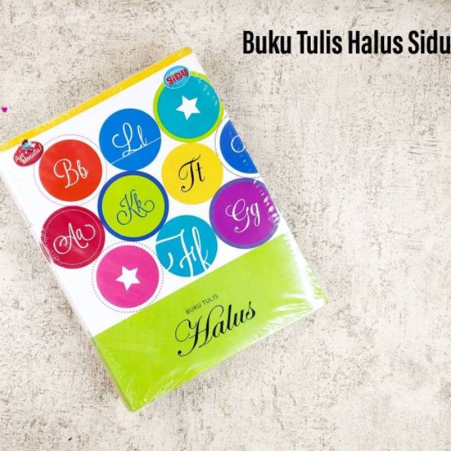 

[P_ATK] (PAK) BUKU TULIS HALUS SIDU 38 LEMBAR ISI 10PCS