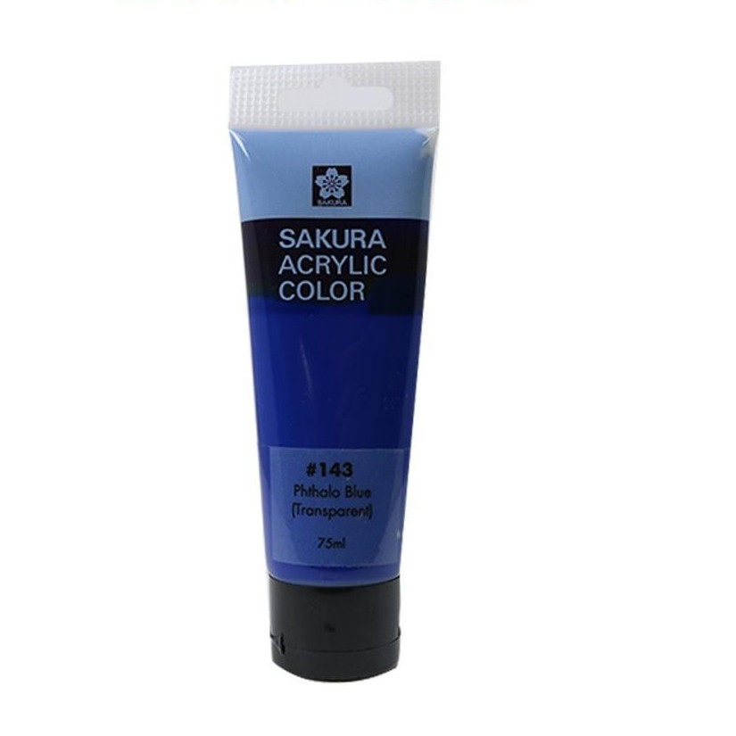 

Gramedia Surabaya - ACRYLIC SAKURA 75ML XAC75-143 PHTHALO BLUE