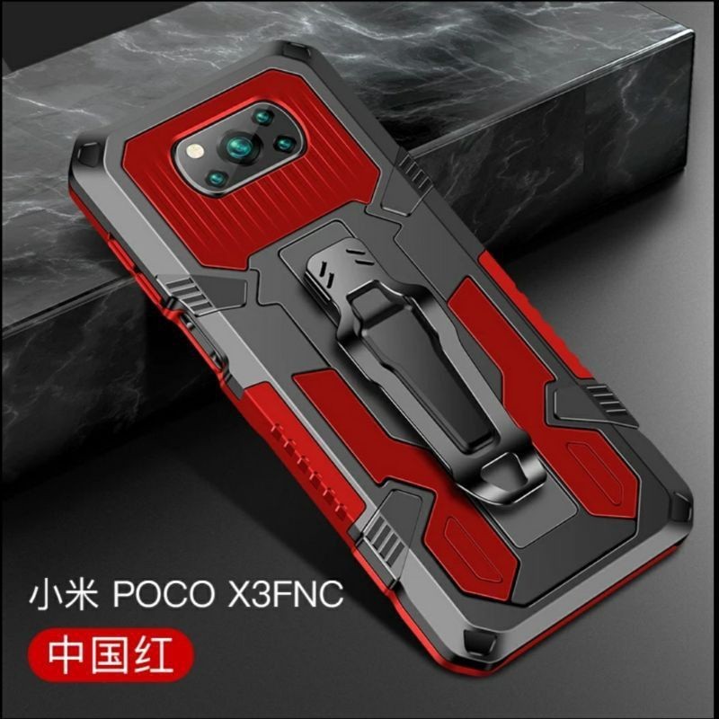 Hard Case Xiaomi Poco X3 Poco X3 Pro Poco M3 Poco M3 Pro Poco F3 Case Robot i-Crystal