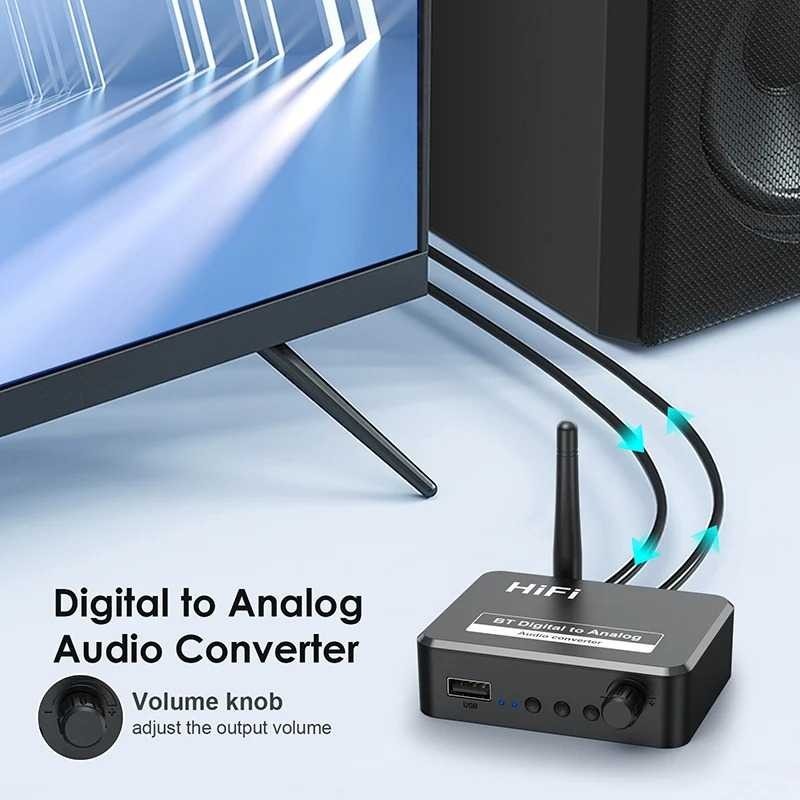 Afzaltronik Audio Receiver Bluetooth DAC Digital to Analog Converter