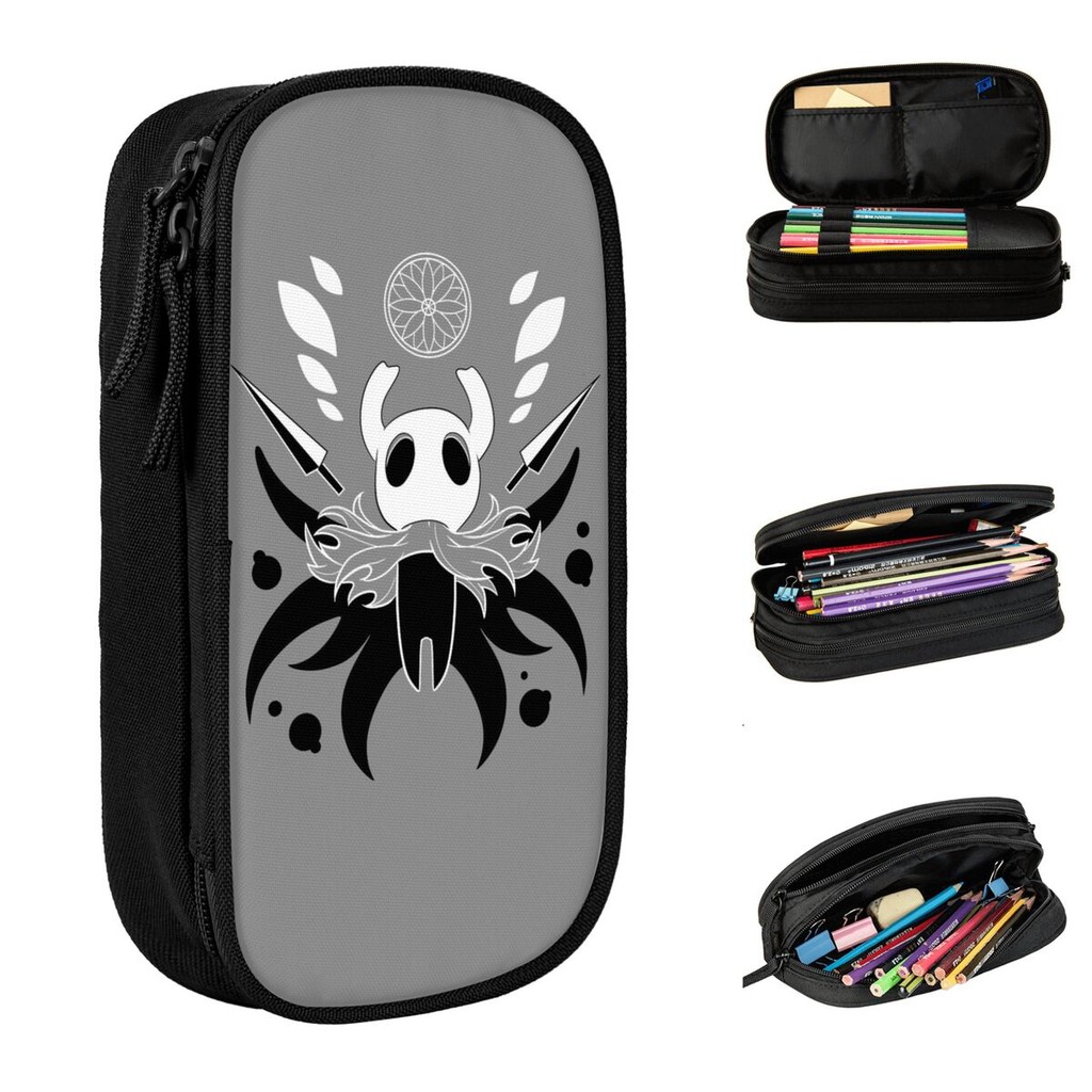 

Hollow Knight Hero Of Dirtmouth Pencil Cases Pen Bags Kids Big Capacity Students School Gift Pencilcases