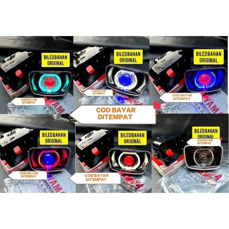 MN10L Reflektor lampu biled RX king RX K new oval original ring dan batok