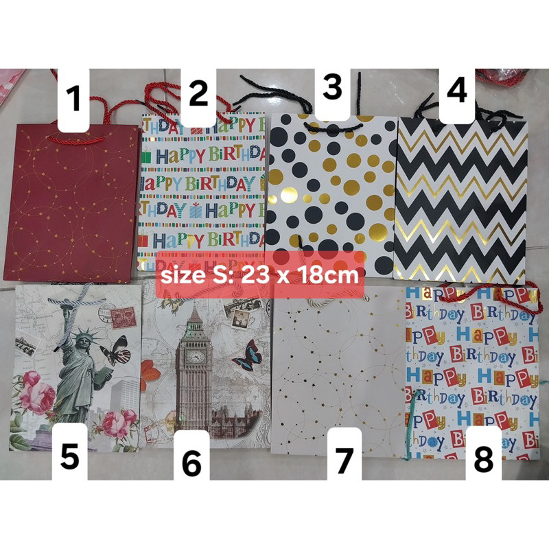 

(MGS) Paperbag import bahan tebal