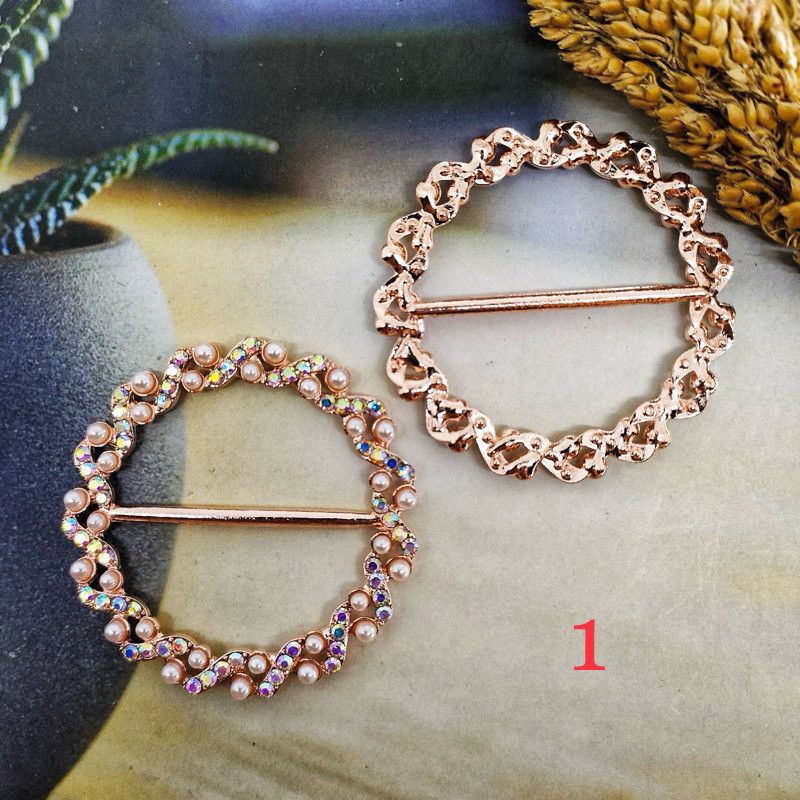 (GTT) Ring Jilbab / Ring Gesper Hijab/ Ring Hijab Kolong model Gesper