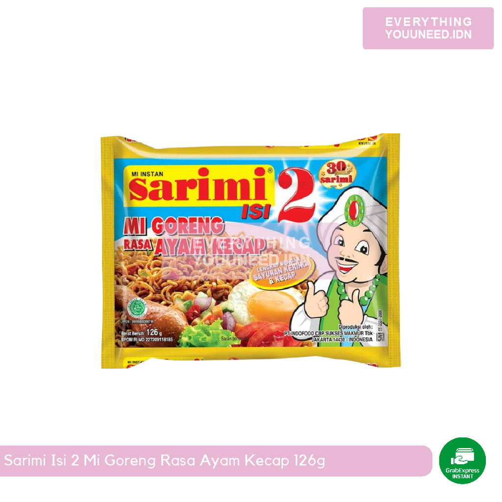 

Sarimi Goreng Rasa Ayam Kecap 126gr