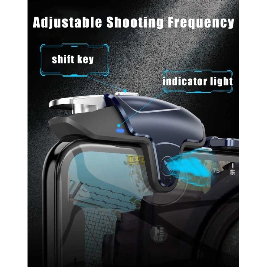 

best -MEMO AK03 MULTIFUNGSI FANCOOLER WITH AUTOMATIC L1 R1 TRIGGER FF PUBG - AK03