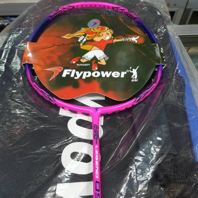 Raket Badminton Flypower Legend 09 Pink Original