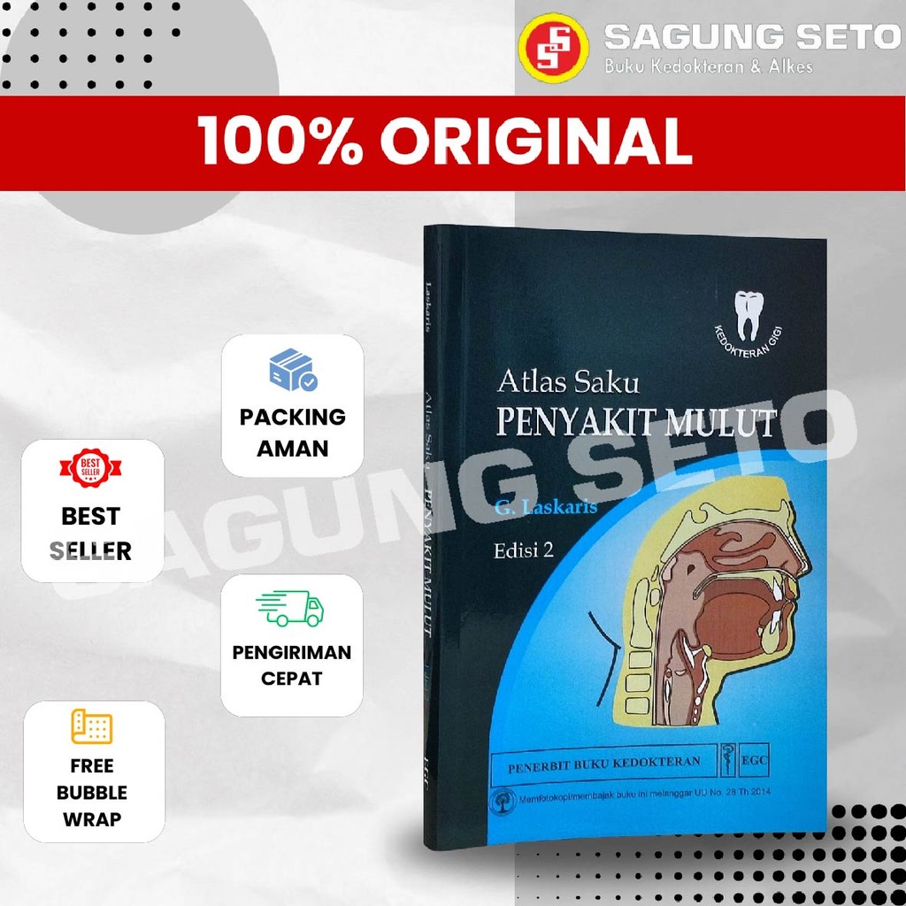 BUKU ATLAS SAKU PENYAKIT MULUT EDISI 2 G.LASKARIS