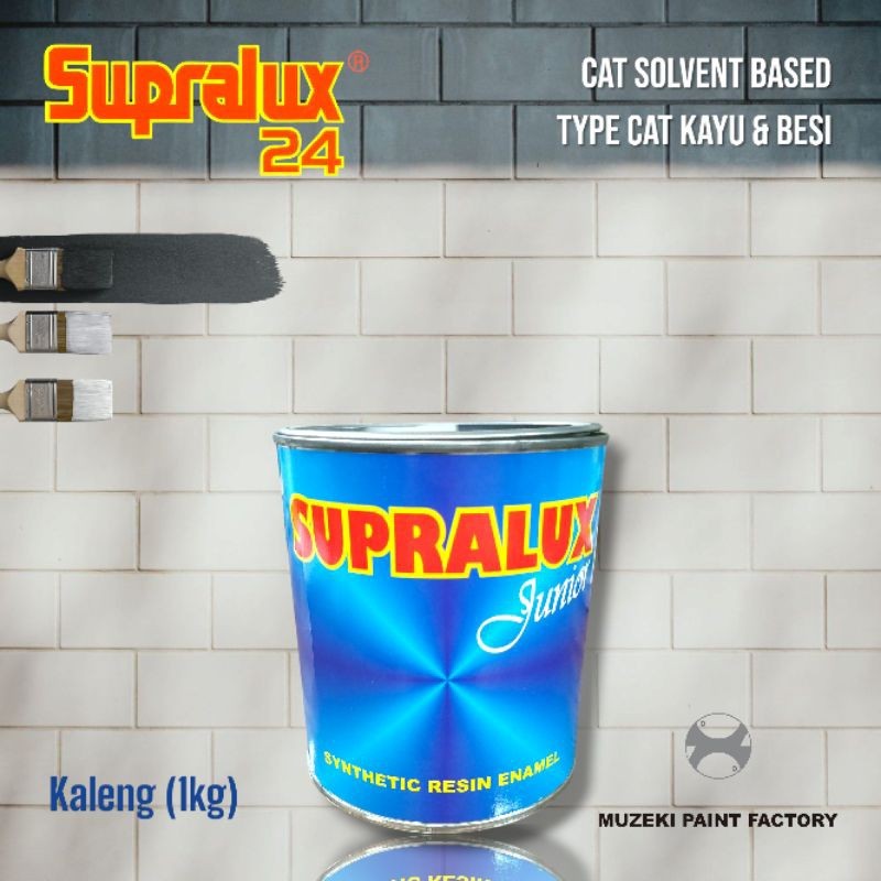 Supralux Cat Kayu & Besi 1Kg (Kaleng) Murah