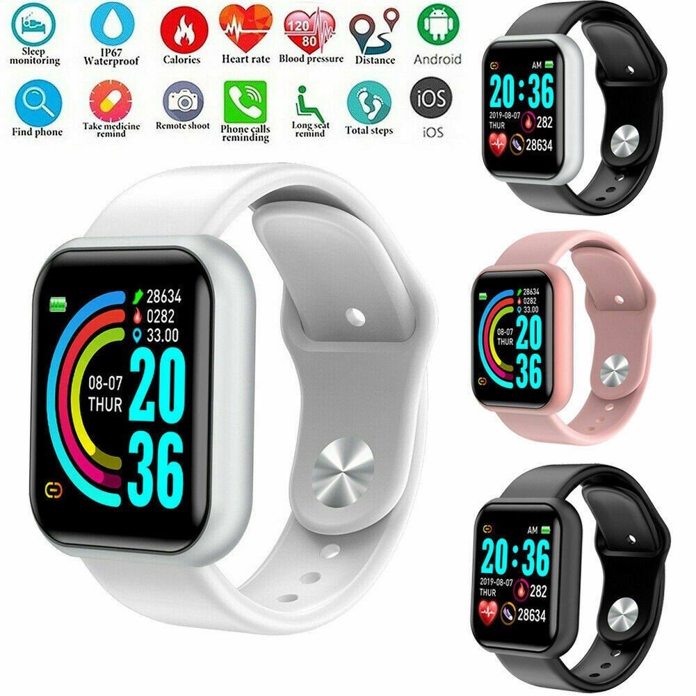 COD- Smartwatch wanita Y68 Smart watch y68 Smartband Y68 Smart band Y68