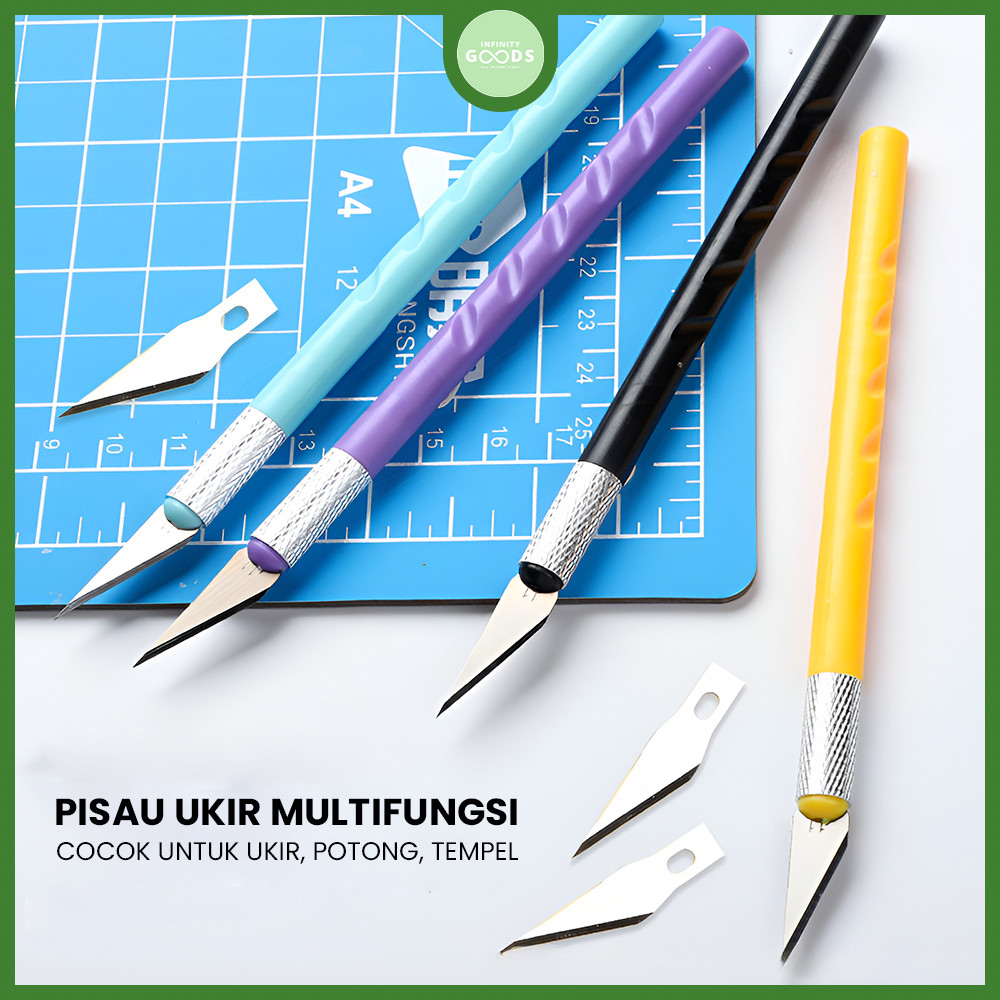 

JAN Pisau Ukir Seni Hobby Crafting Art Knife