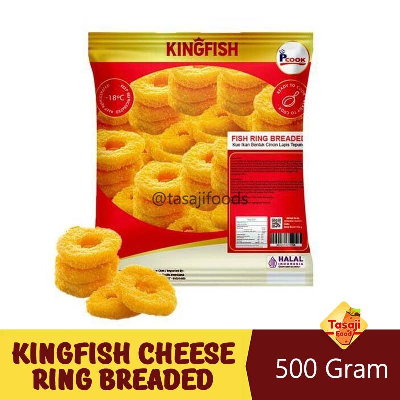 

KingFish Ring Cheese Breaded 500 Gram Olahan Ikan