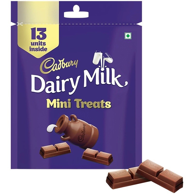 

CADBURY Dairy Milk Mini Treats Milk Chocolate isi 13pcs