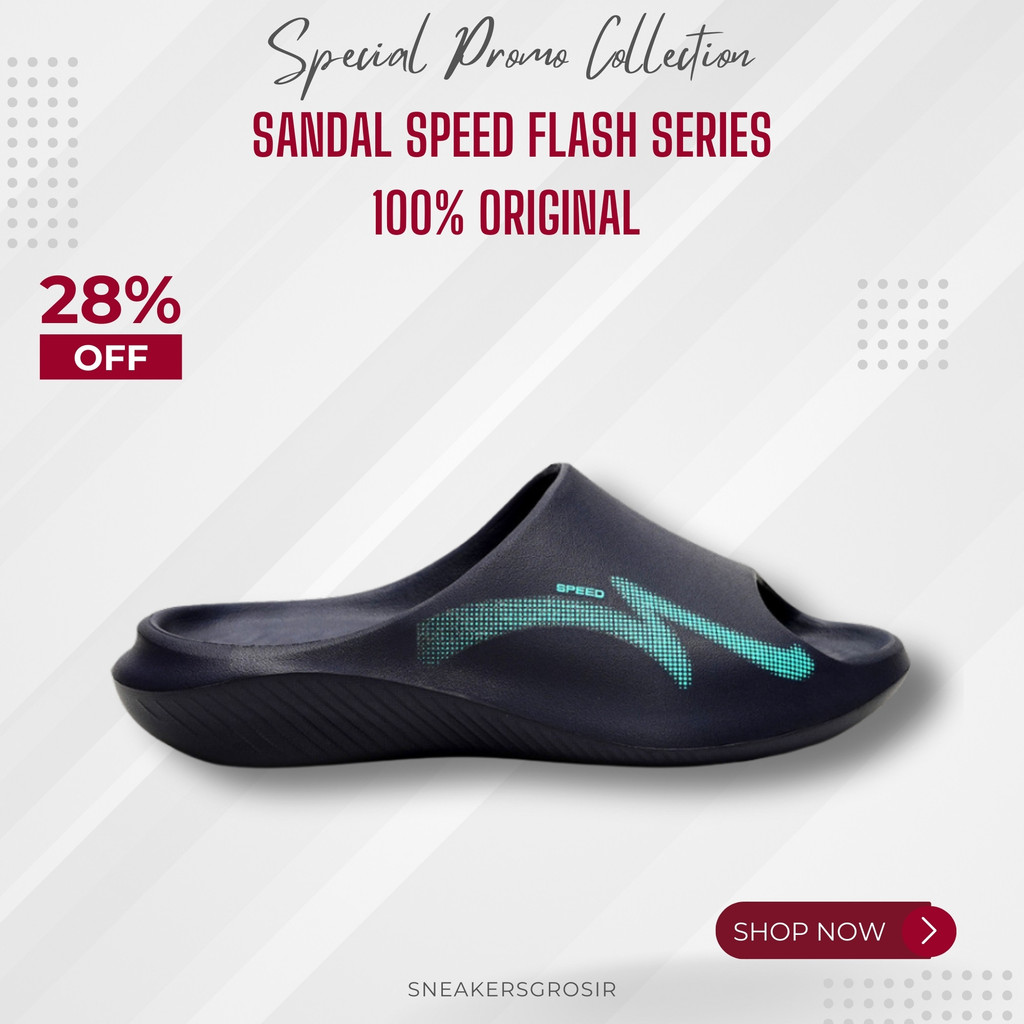 Sandal Speed Flash Series 100% ORIGINAL Sendal slop - sandal sport 40-44