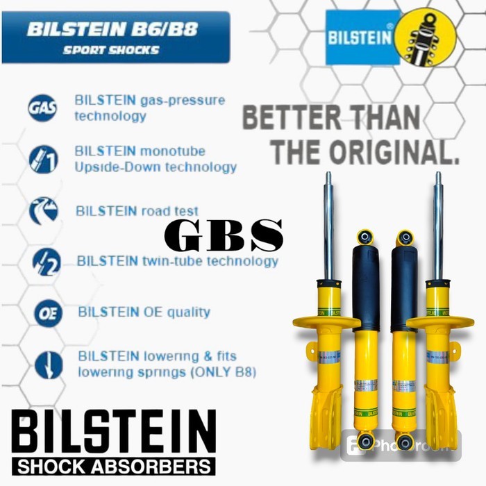 Shock Breaker/shock absorber Depan dan belakang Bilsten b6 original germany Chevrolet Captiva autole