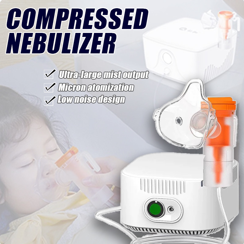 Compressor Alat Nebulizer Anak Inhaler Asma Alat Uap Bayi Batuk Pilek Pernafasan Bronkitis Nebul Ter