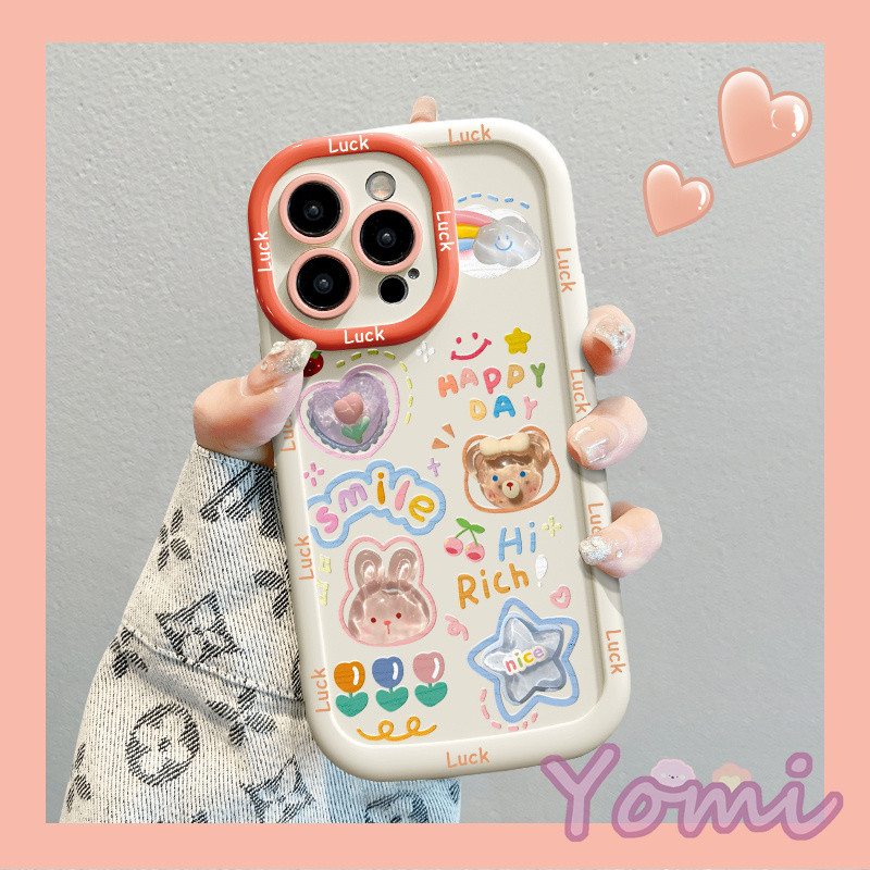 Casing ponsel Bunga Bintang Pelangi Kompatibel Untuk XIAOMI case - REDMI A1 A3 4G 9C 10 10C 12 12C 1